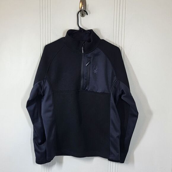 Spyder Men's Black Pullover Sweater - Picture 1 of 10